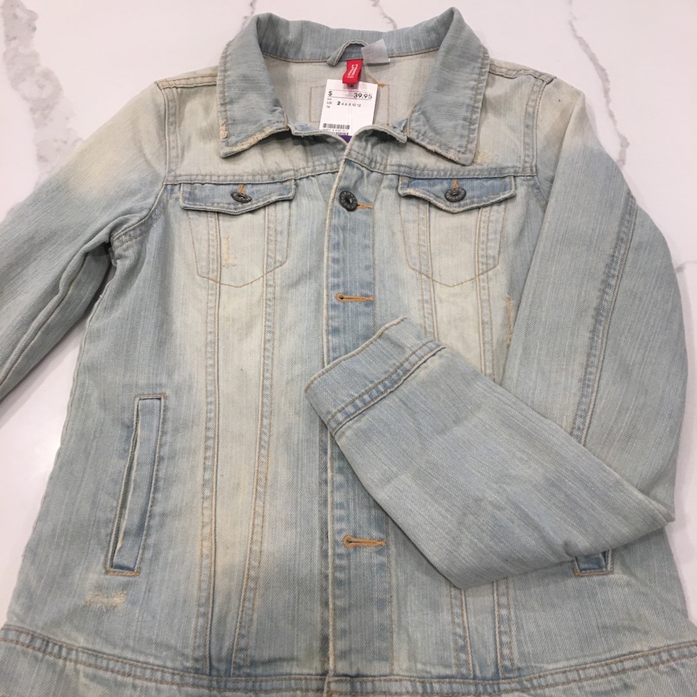Light wash jean jacket from H&M